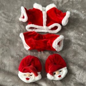 Charming Red Santa Pet Outfit